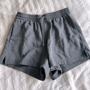 Abercrombie fleece drawstring sweat shorts M